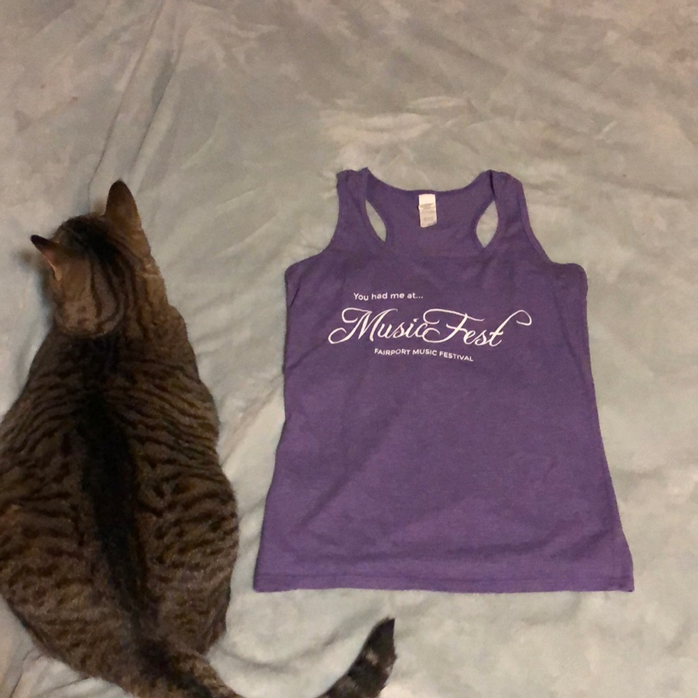 Music festival tank top